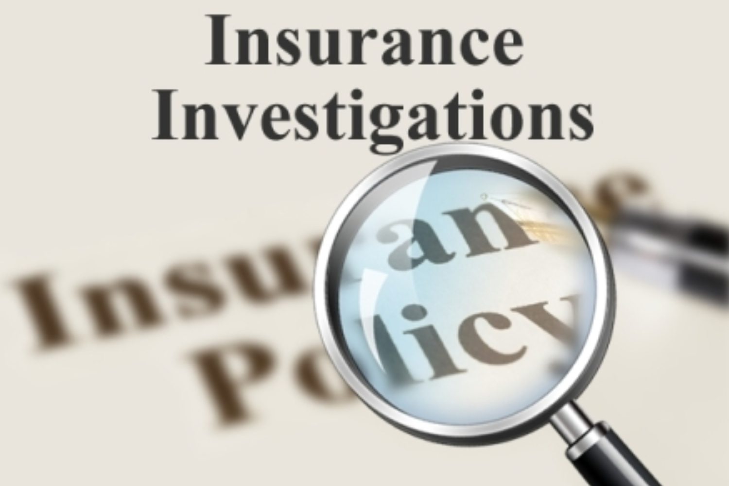 Masters in Insurance Investigations